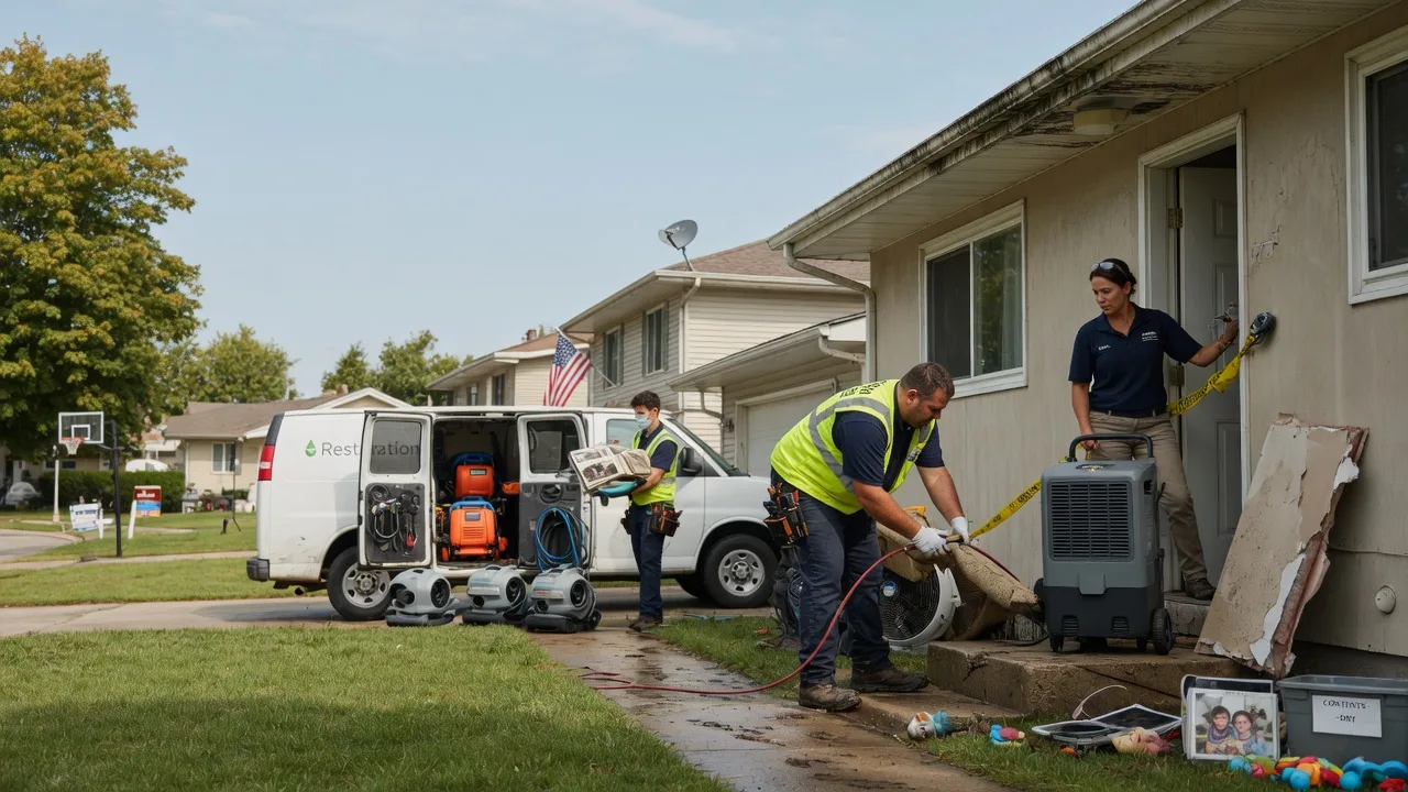 Water Damage Restoration in Portland, CT near me